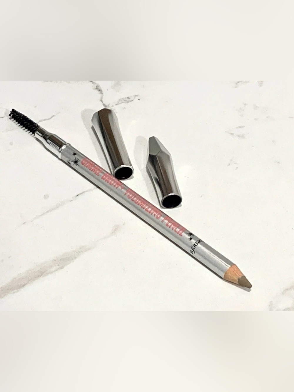 💖 Benefit Gimme Brow+ Volumizing Pencil • Shade 2 Warm Golden Blonde •NEW in Box - Picture 3 of 7